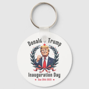 Chaveiro Trump Inauguration Day 2025 Donald J Trump 47th Vi