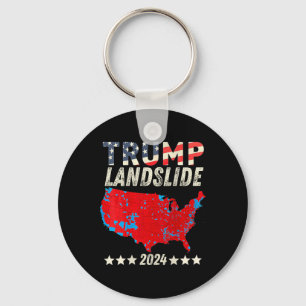 Chaveiro Trump Landslides 2024 Mapa Eleitoral Vencedor do T