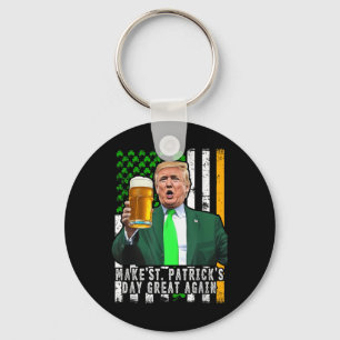 Chaveiro Trump Make Dia de São Patrício Excelente Novamente