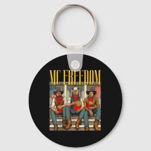 Chaveiro Trump Mc Freedom Funny Trump 2024 Natal Black