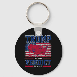 Chaveiro Trump O Verdicto Verdadeiro Supere A Inauguração D