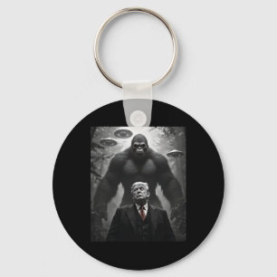 Chaveiro Trump Pé Grande Ufo Encontro Alienígena Visitação