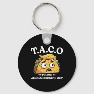 Chaveiro Trump Sempre Desiste Taco Engraçado Taco Trump Cam