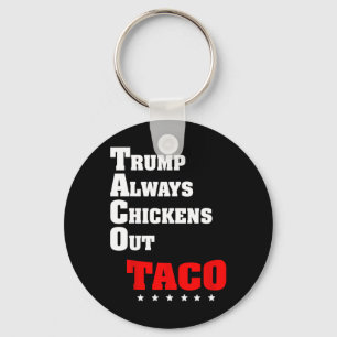 Chaveiro Trump Sempre Desiste Taco Troca Meme Engraçado 10