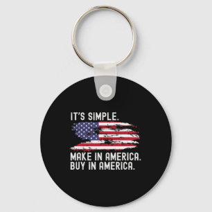 Chaveiro Trump Tariff Trade Make in America Comprar