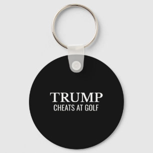 Chaveiro Trump Trapaceia no Golfe – Protesto Político Diver