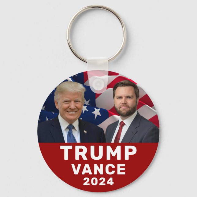 Chaveiro Trump Vance 2024 (Frente)