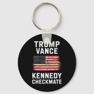 Chaveiro Trump Vance 2024 Trump Vance Kennedy Xeque-Mate