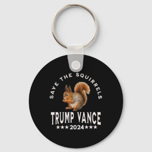 Chaveiro Trump Vance 2025 Salve Os Esquilos Salve Os Esquil