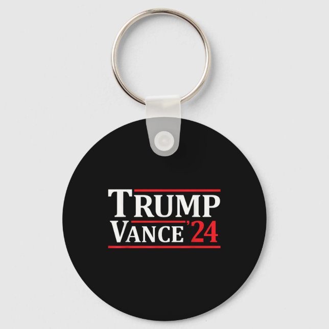 Chaveiro Trump Vance 24 Trump 2024 (Frente)