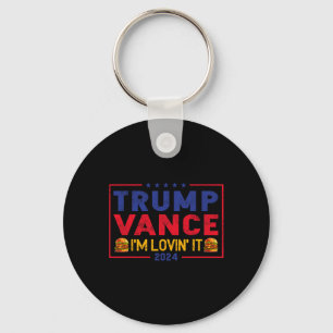 Chaveiro Trump Vance Estou Adorando Isso Hambúrguer 2025