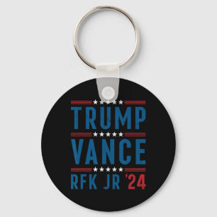 Chaveiro Trump Vance Kennedy Presidente Eleição Republicano