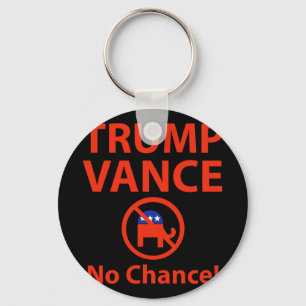 Chaveiro Trump Vance No Chance