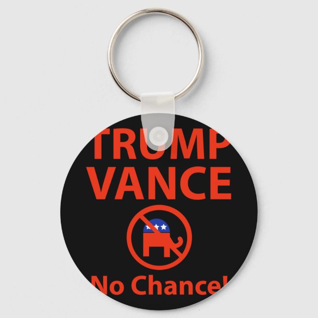 Chaveiro Trump Vance No Chance (Frente)