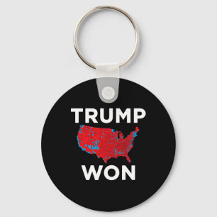 Chaveiro Trump Venceu 2024 Mapa de Resultados Eleitorais Co