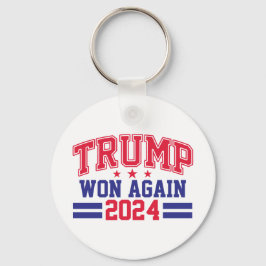 Chaveiro Trump Won Novamente 2024