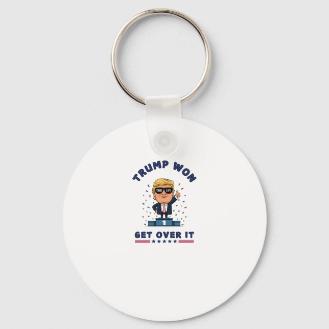 Chaveiro Trump Won - Supere (Frente)