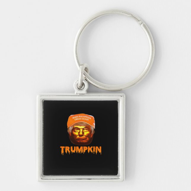 Chaveiro Trumpkin Faz Excelente De Halloween De Novo Lama (Frente)