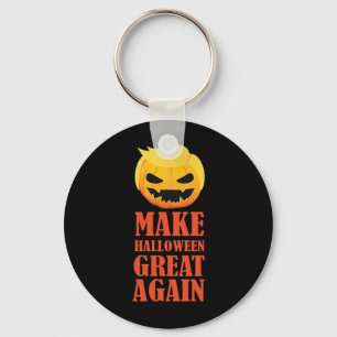 Chaveiro Trumpkin Faz Excelente De Halloween De Novo - MAGA