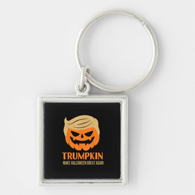Chaveiro Trumpkin Faz Excelente De Halloween Novamente (Frente)