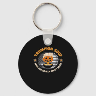 Chaveiro Trumpkin Faz Excelente De Halloween Novamente Sopa