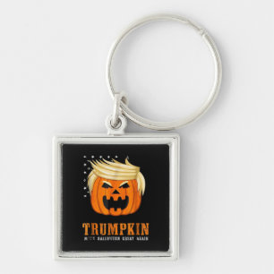 Chaveiro Trumpkin - Melhor Truta de Halloween - Triblend