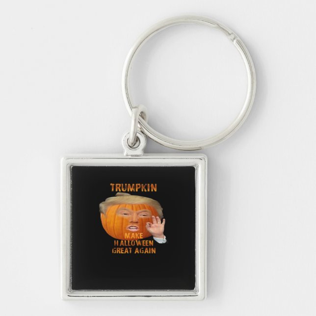 Chaveiro Trumpkin Pumpkin Faz Excelente De Halloween Novame (Frente)