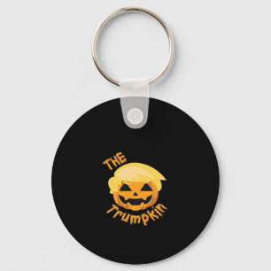 Chaveiro Trumpkin Pumpkin Halloween Design - Traje de Lã