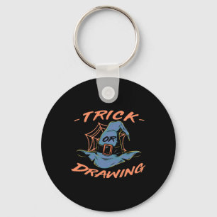 Chaveiro Truque Ou Desenho Artesanal De Halloween Bruxa Ass