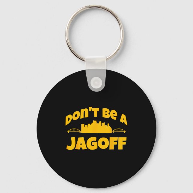 Chaveiro Ttsburgh Jagoff Yinz Funny Yinzer Steel City 412 H (Frente)