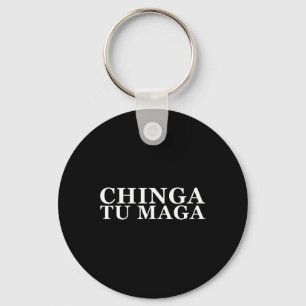 Chaveiro Tu Maga Anti Trump Espanhol Mexicano Palavra Latim