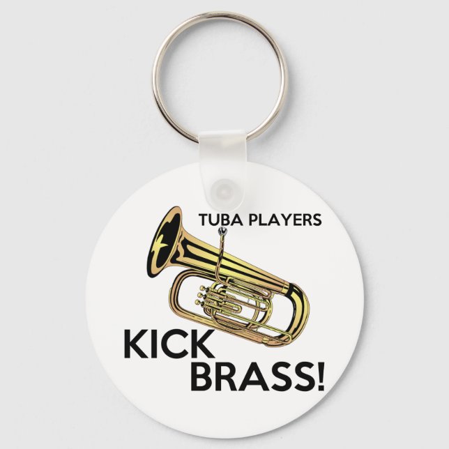 Chaveiro Tuba Players Kick Brass (Frente)