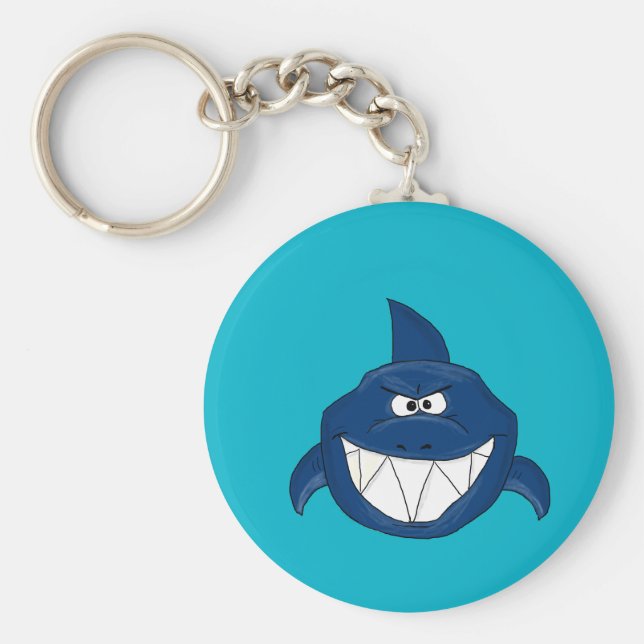 Chaveiro Tubarão-azul (Frente)