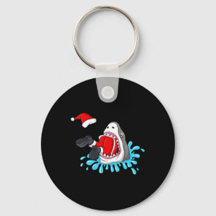 Chaveiro Tubarão come Papai Noel natal Meninas Crianças X