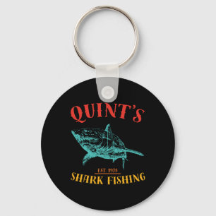 Chaveiro Tubarão do Quint Est. 1975 Pesca Divertido Retro P