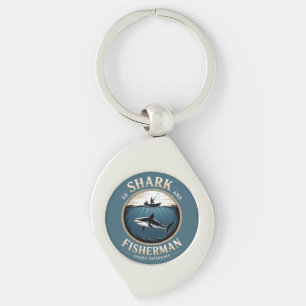 Chaveiro Tubarão e Pescador