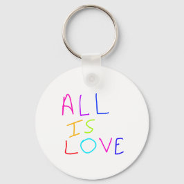 Chaveiro Tudo é amor, orgulho colorido do arco-íris LGBTQ g