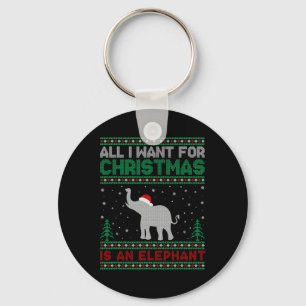 Chaveiro Tudo O Que Eu Quero Para O Xmas É Um Natal Feio De
