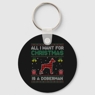 Chaveiro Tudo O Que Quero Para O Natal É Um Suor Feio Dober