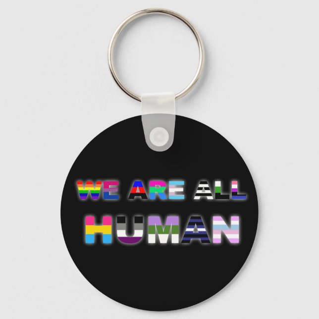 Chaveiro Tudo Preto Humano (Frente)