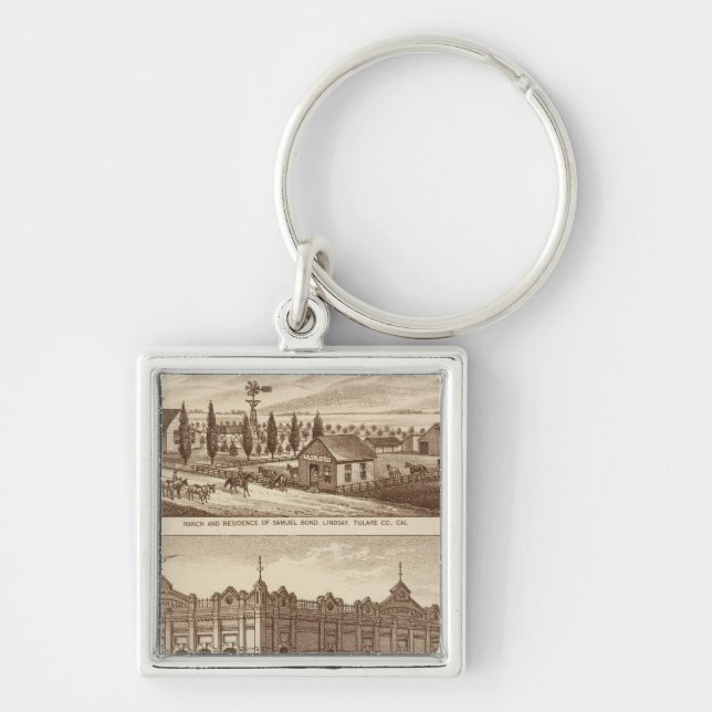 Chaveiro Tulare Co Bank (Frente)