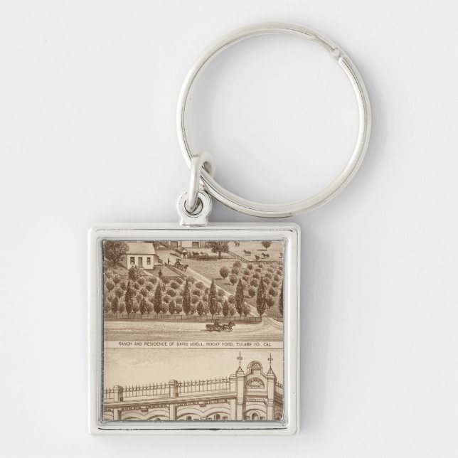 Chaveiro Tulare County Bank (Frente)