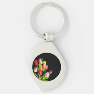 Chaveiro Tulip Painting - Arte Flor Original