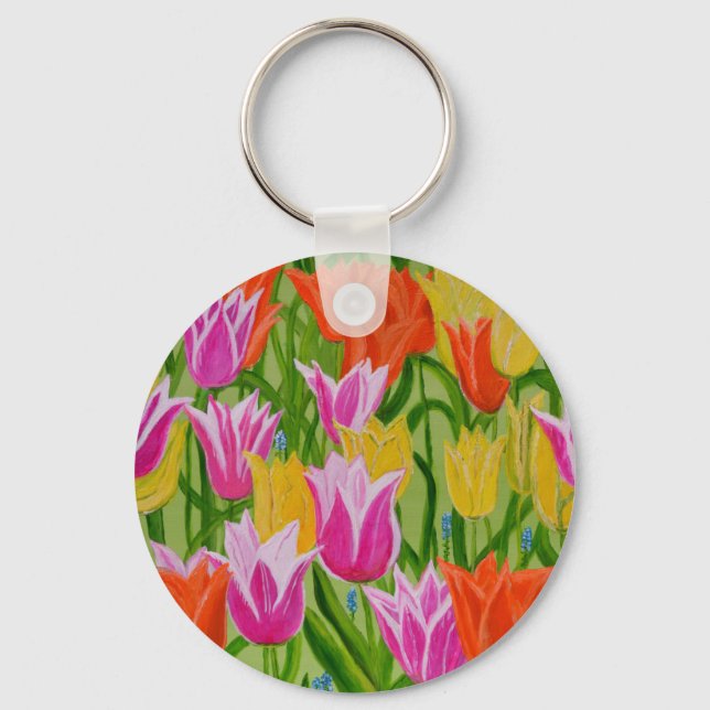 Chaveiro Tulipas (Frente)