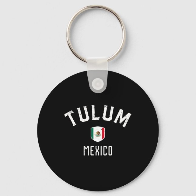 Chaveiro Tulum México - Bandeira Mexicana Tulum Tee  (Frente)