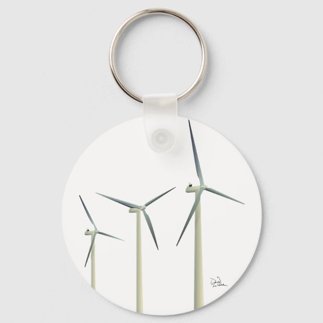 Chaveiro Turbina Eólica (Frente)