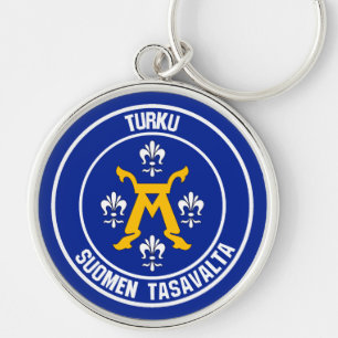 Chaveiro Turku Round Emblem