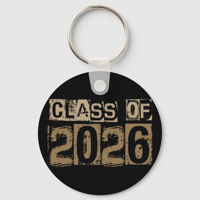 Chaveiro Turma De 2026 Formatura Veterana  (Frente)