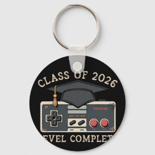 Chaveiro Turma De 2026 Nível Completo Vídeo Gamer Graduado