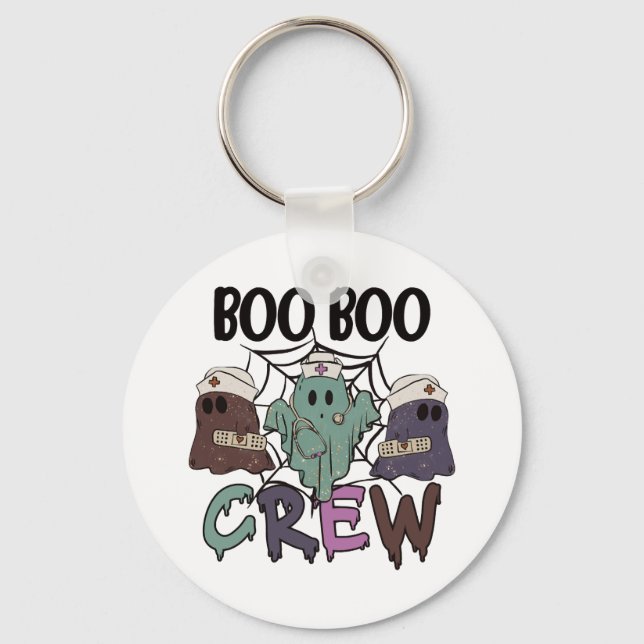 Chaveiro Turma de Enfermeira Boo (Frente)